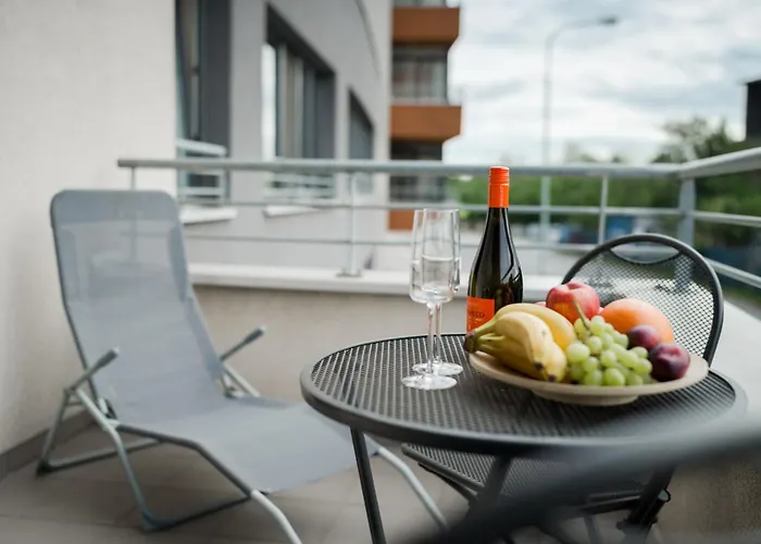 The Sunny Riverside Flat Lejlighed